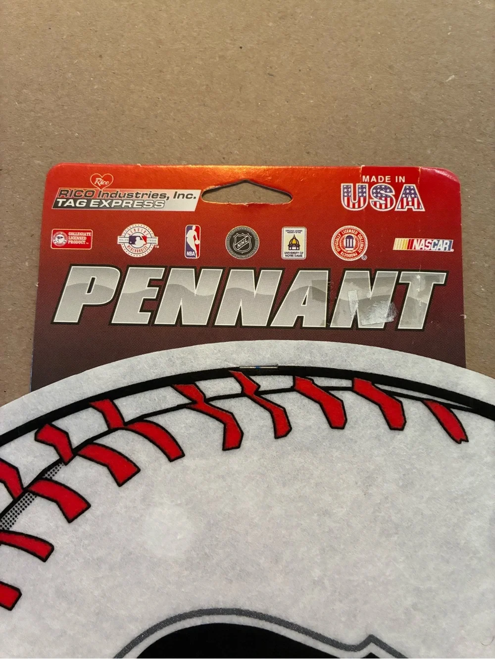 Chicago White Sox Baseball Wall Accent - Pennant 14.75” circumference